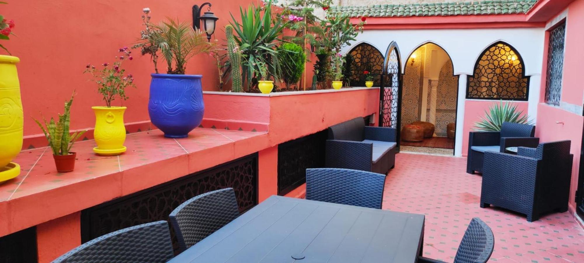 Appartements Nia Confort, Plein Centre Ville, Avec Terrasse Fes Luaran gambar