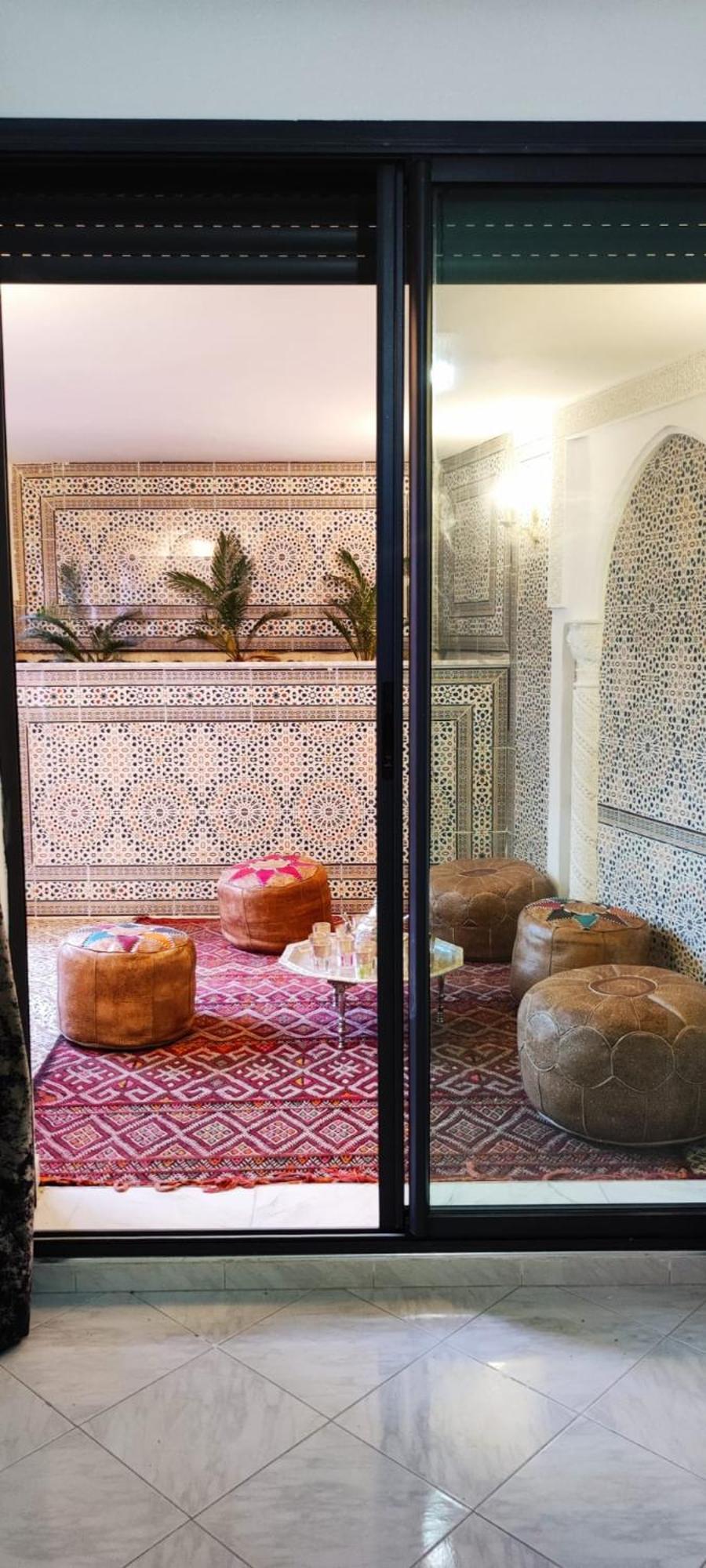 Appartements Nia Confort, Plein Centre Ville, Avec Terrasse Fes Luaran gambar